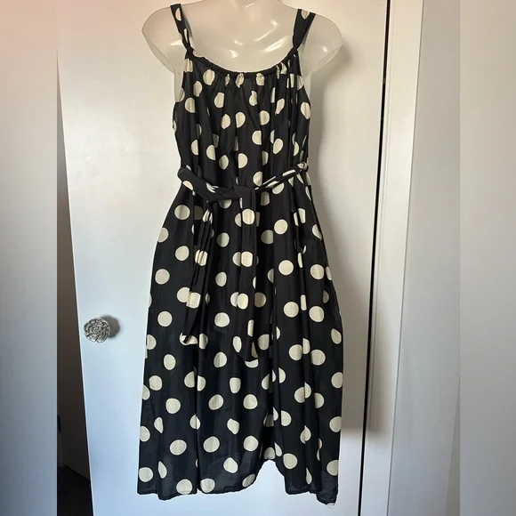 GORMAN cotton/silk polka dot dress - Picture 3 of 6